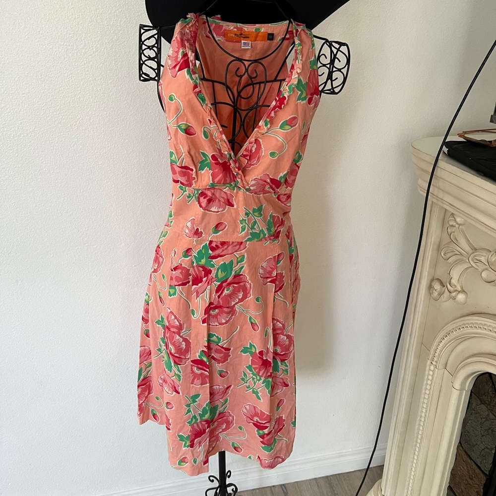 Orange with roses